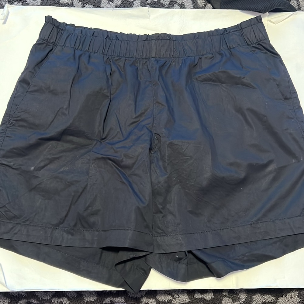 Old Navy Paper Bag Black Shorts